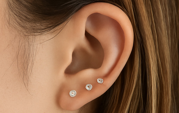 えくみ鍼灸整骨院 耳ツボ療法の様子